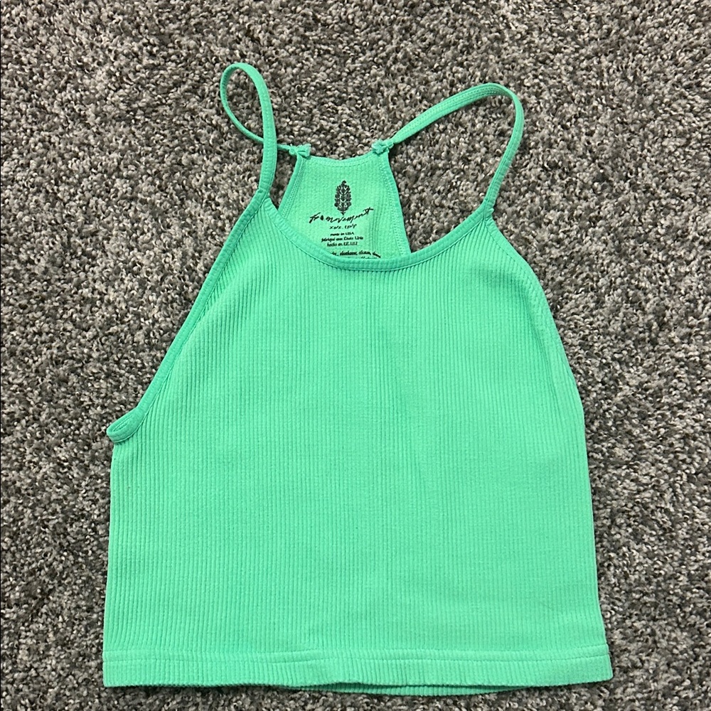 FP Movement by Free People Green Crop Top